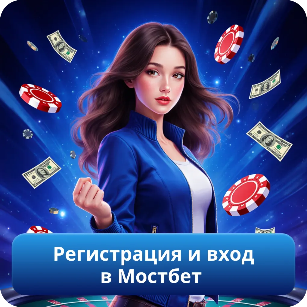 Регистрация и вход в Мостбет